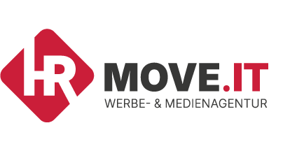 Logo der Werbe- & Medianagentur HRmove.it